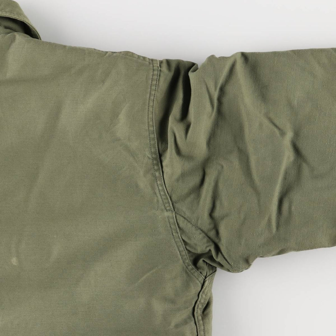 A-2 Deck Jacket, Military Deck Jacket, Men's Size L unclear Khaki type Vintage Second Hand