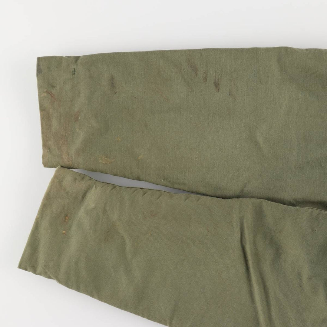 A-2 Deck Jacket, Military Deck Jacket, Men's Size L unclear Khaki type Vintage Second Hand