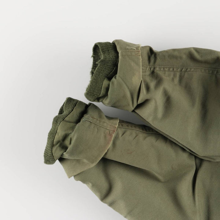 A-2 Deck Jacket, Military Deck Jacket, Men's Size L unclear Khaki type Vintage Second Hand