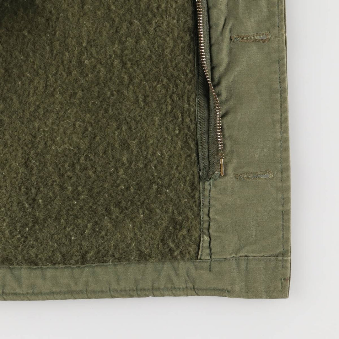 A-2 Deck Jacket, Military Deck Jacket, Men's Size L unclear Khaki type Vintage Second Hand