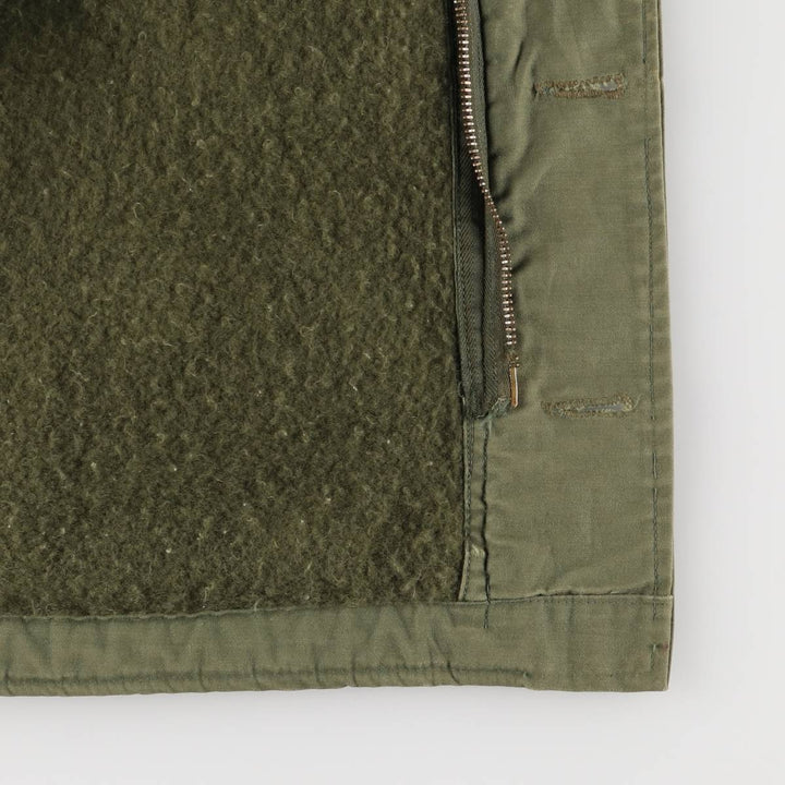 A-2 Deck Jacket, Military Deck Jacket, Men's Size L unclear Khaki type Vintage Second Hand