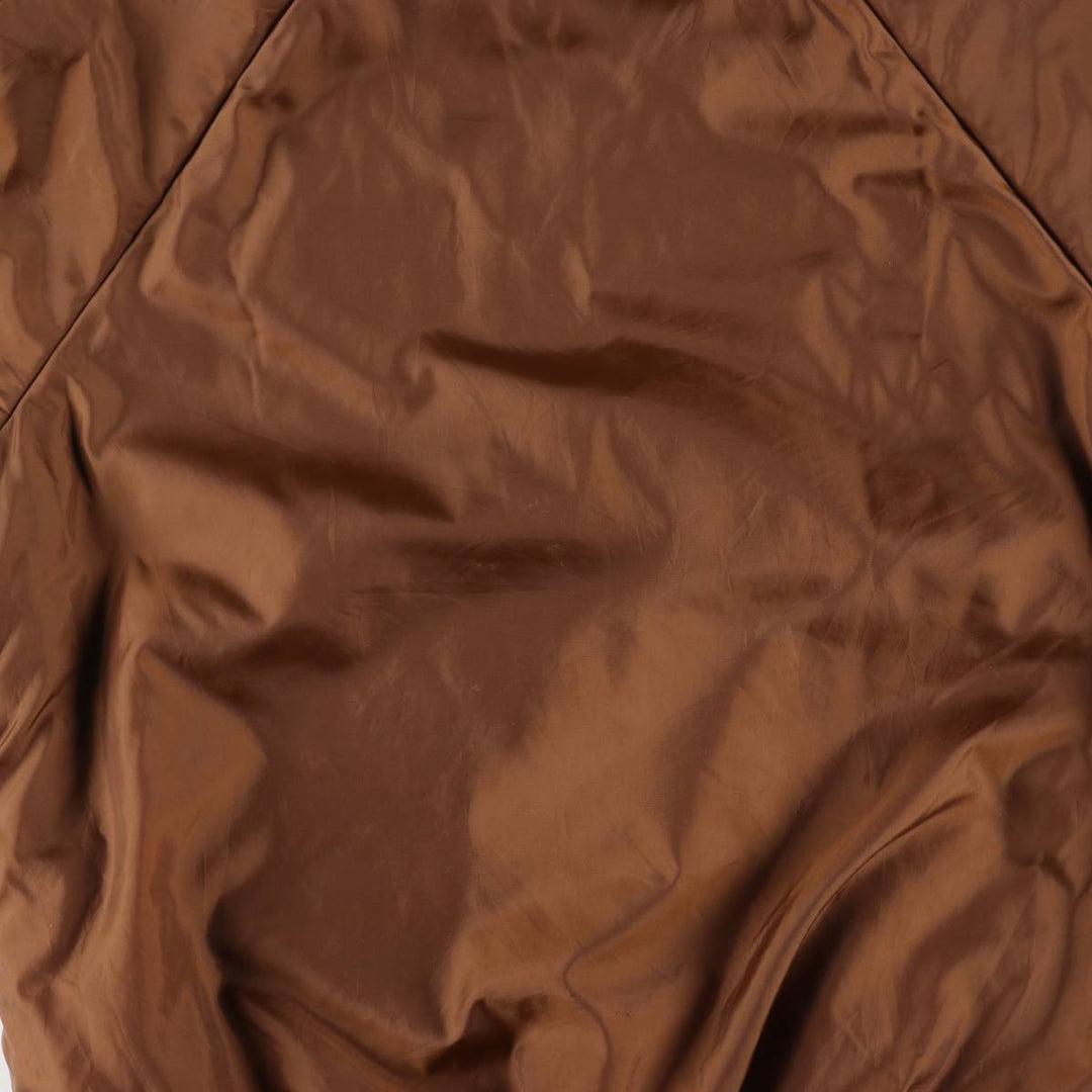 90'S Columbia White Tag Camouflage Pattern Reversible Padded Puffer Jacket, Men's Size L, Vintage Nylon Khaki type Vintage Second Hand