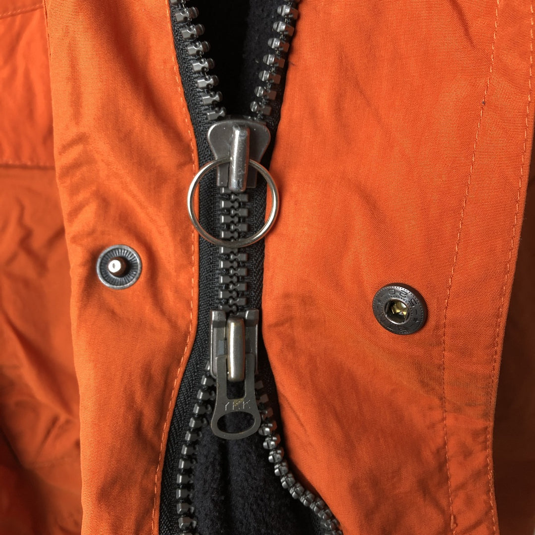 90s-00'S WOOLRICH Mountain Parka Shell Jacket Men's Size L Nylon orange type Vintage Second Hand