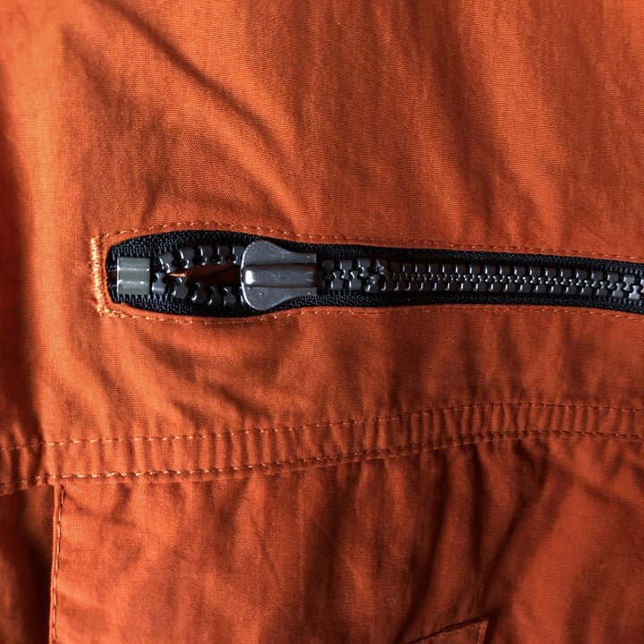 90s-00'S WOOLRICH Mountain Parka Shell Jacket Men's Size L Nylon orange type Vintage Second Hand