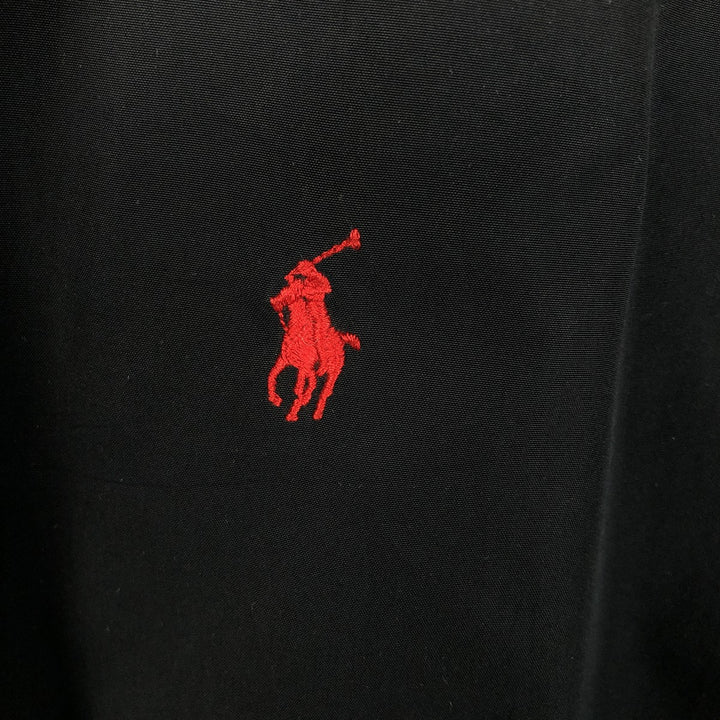Ralph Lauren POLO by Ralph Lauren padded puffer jacket, men's size L polyester black type Vintage Second Hand