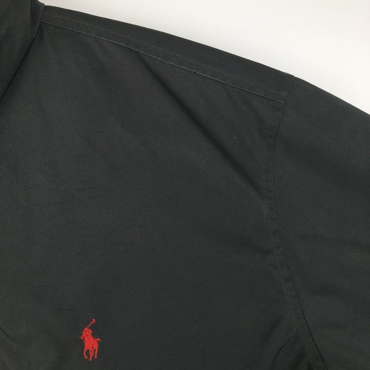 Ralph Lauren POLO by Ralph Lauren padded puffer jacket, men's size L polyester black type Vintage Second Hand