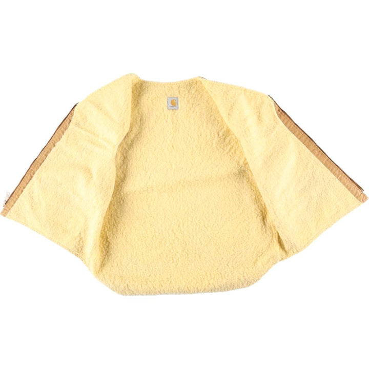 Vintage Carhartt Duck Vest, Men's Size L unclear Beige type Vintage Second Hand