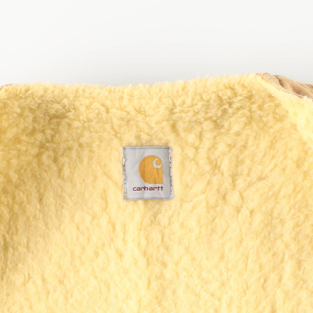 Vintage Carhartt Duck Vest, Men's Size L unclear Beige type Vintage Second Hand