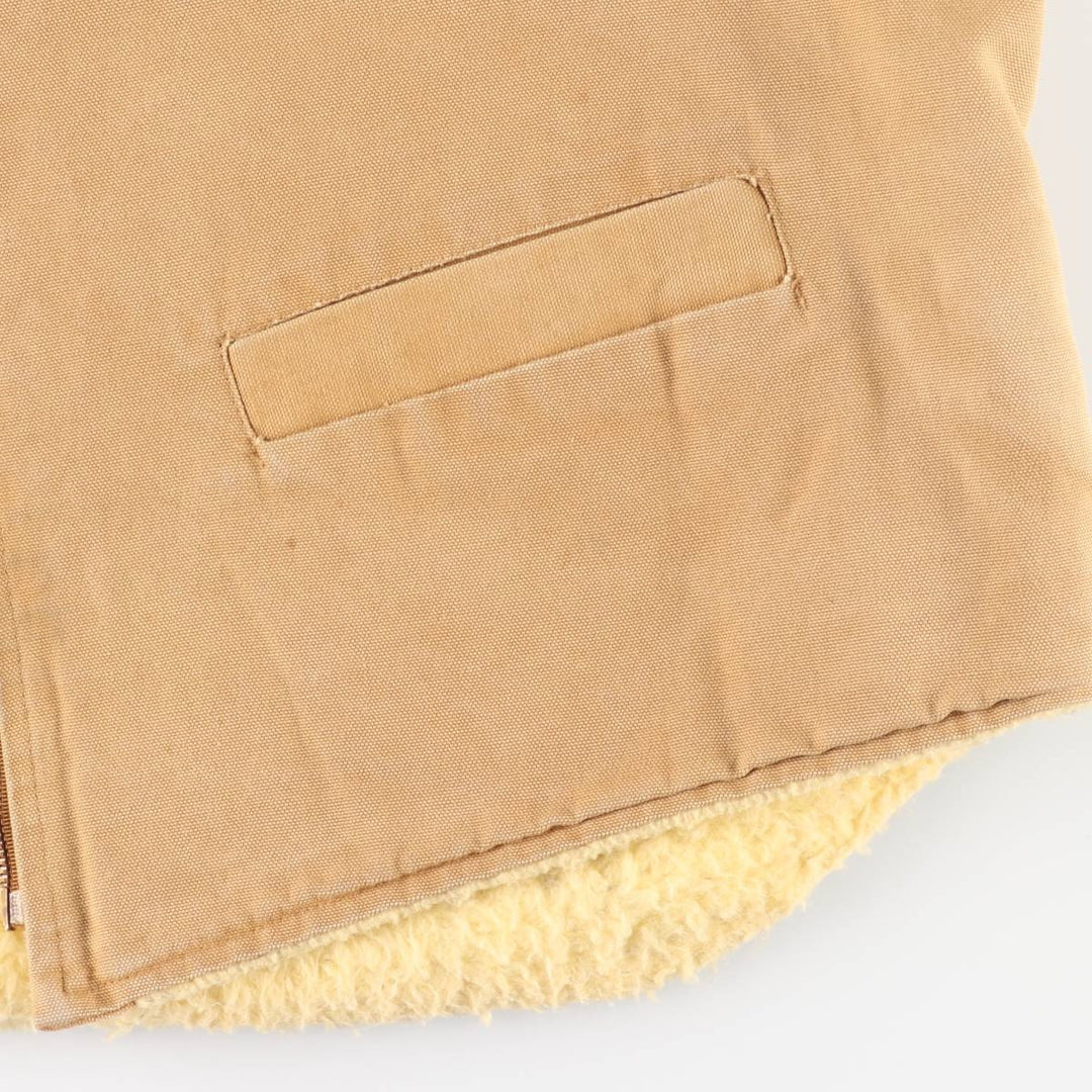 Vintage Carhartt Duck Vest, Men's Size L unclear Beige type Vintage Second Hand