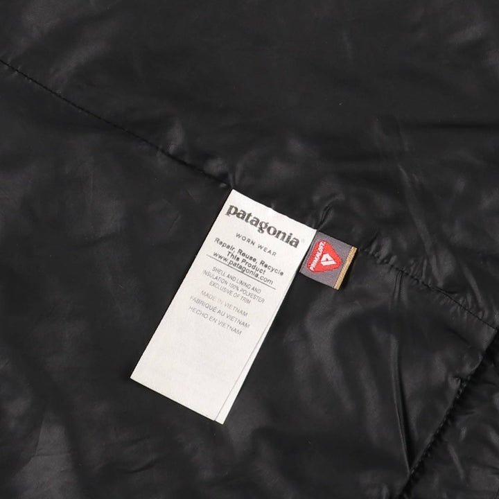 Patagonia Nano Puff Jacket 84217SP17, Insulated Jacket, Puffer Jacket, Women's Size M (approx.) polyester black type Vintage Second Hand