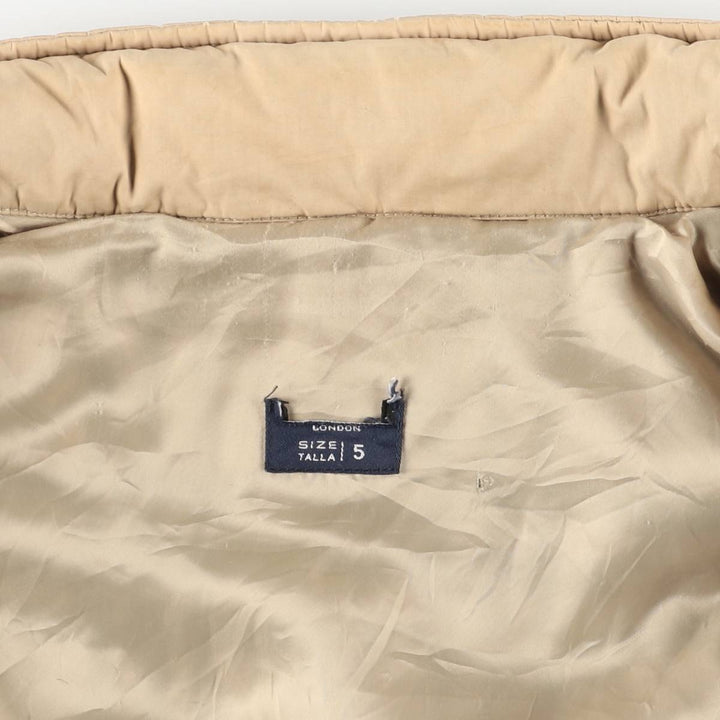 Burberry's BURBERRY LONDON padded jacket puffer jacket men's XXL size cotton Beige type Vintage Second Hand