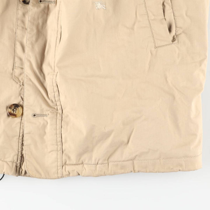 Burberry's BURBERRY LONDON padded jacket puffer jacket men's XXL size cotton Beige type Vintage Second Hand