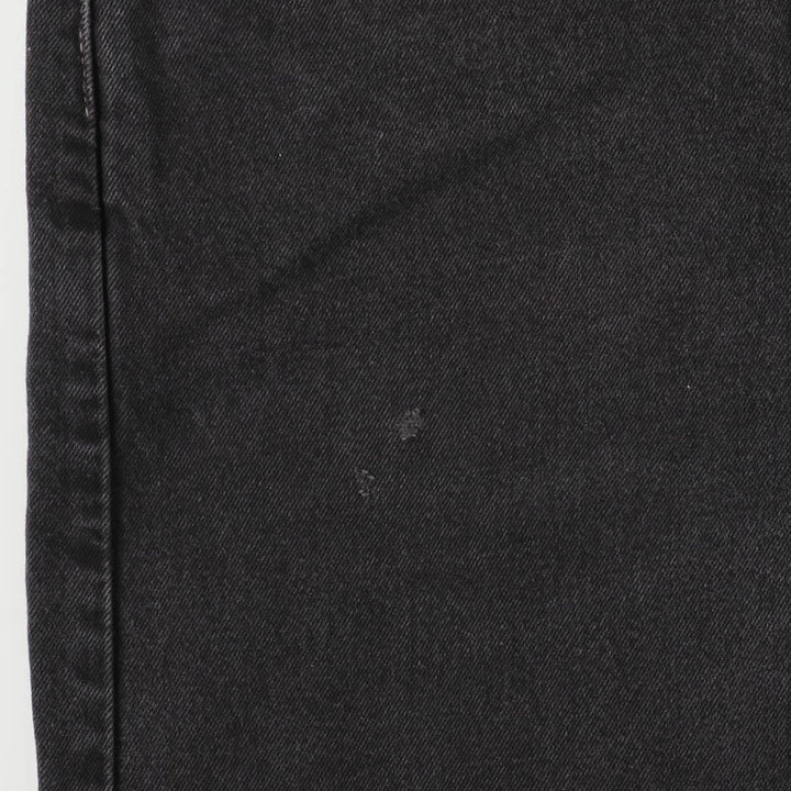 90'S Levi's 505 Regular Fit Straight Leg Black Denim Tapered Denim Pants, Made in Canada, Men's Size W34 cotton black type Vintage Second Hand