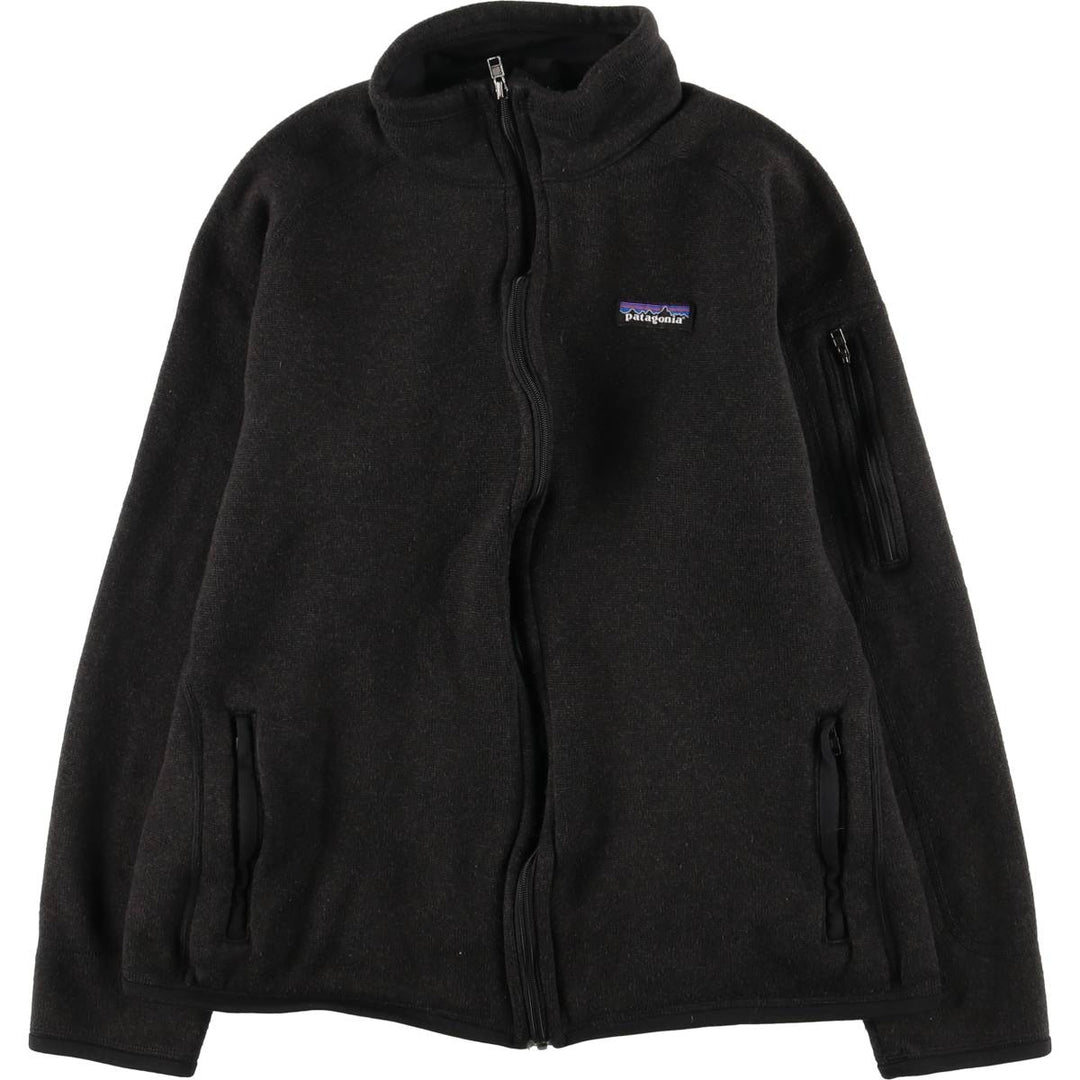 Patagonia Better Sweater 25542FA18 Fleece Jacket, Women's Size L (approx.) polyester black type Vintage Second Hand