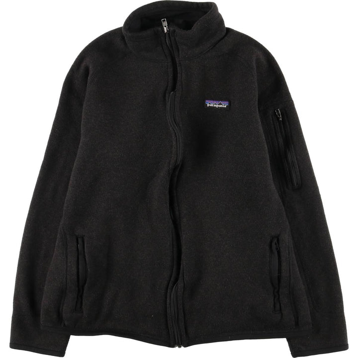 Patagonia Better Sweater 25542FA18 Fleece Jacket, Women's Size L (approx.) polyester black type Vintage Second Hand
