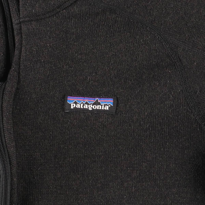 Patagonia Better Sweater 25542FA18 Fleece Jacket, Women's Size L (approx.) polyester black type Vintage Second Hand