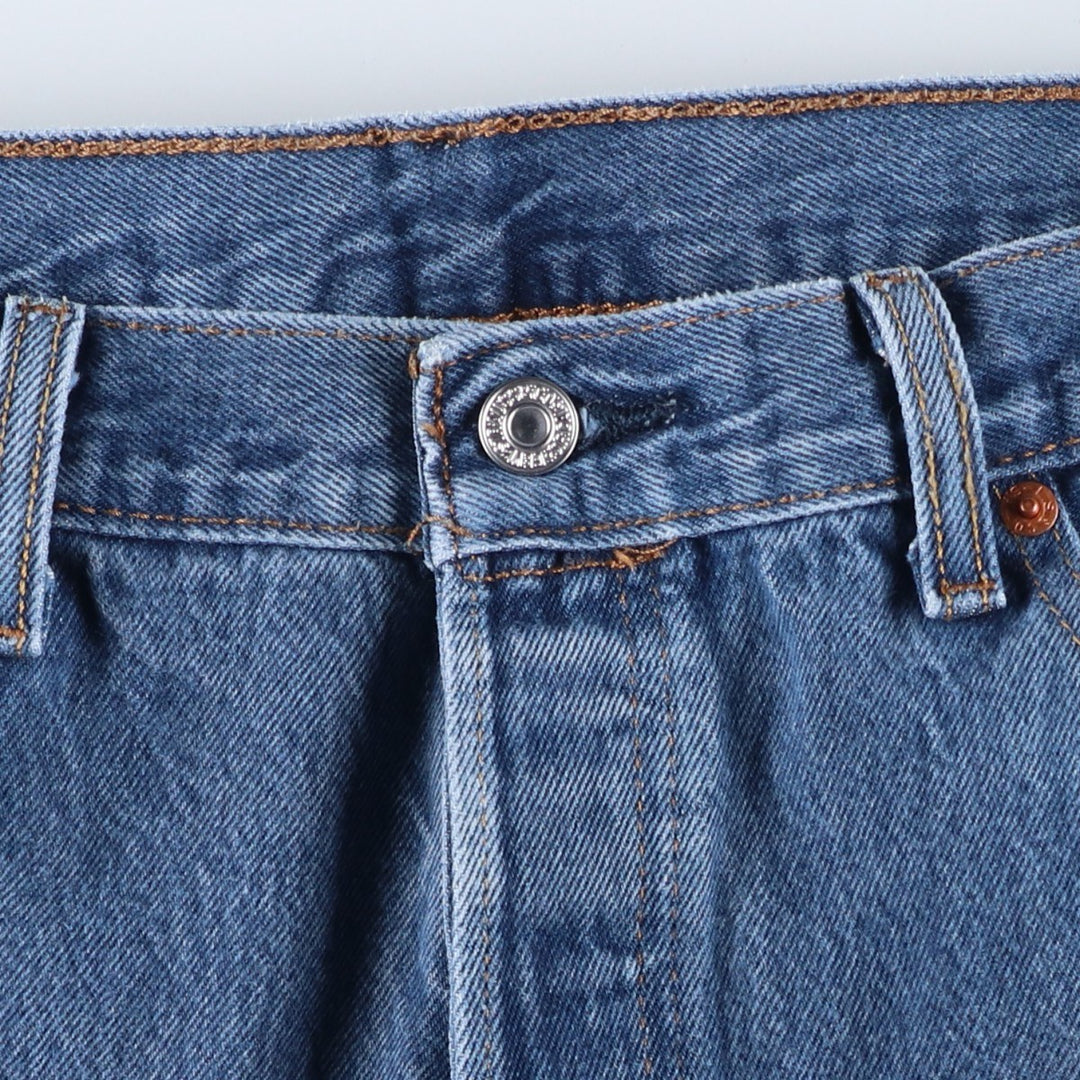 Levi's 501 straight denim pants for men, size W34 unclear blue type Vintage Second Hand