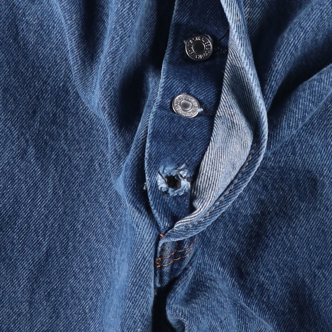 Levi's 501 straight denim pants for men, size W34 unclear blue type Vintage Second Hand