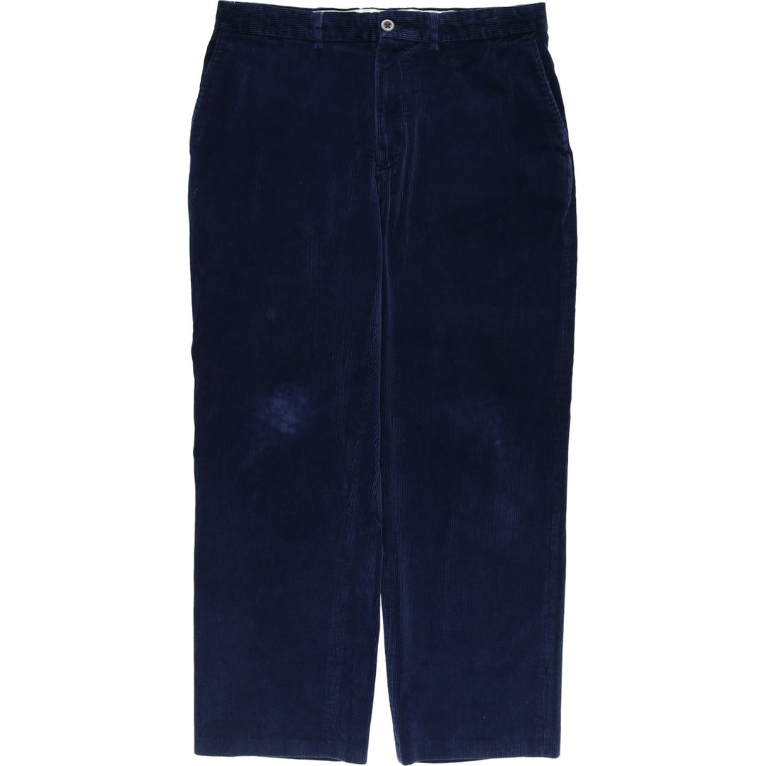 Ralph Lauren Polo by Ralph Lauren Men's Corduroy Pants, Size W34 cotton navy blue type Vintage Second Hand