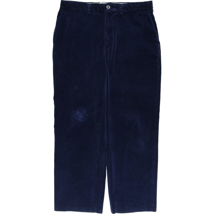 Ralph Lauren Polo by Ralph Lauren Men's Corduroy Pants, Size W34 cotton navy blue type Vintage Second Hand