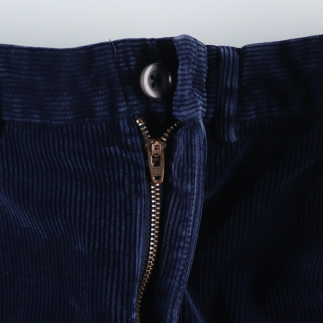 Ralph Lauren Polo by Ralph Lauren Men's Corduroy Pants, Size W34 cotton navy blue type Vintage Second Hand