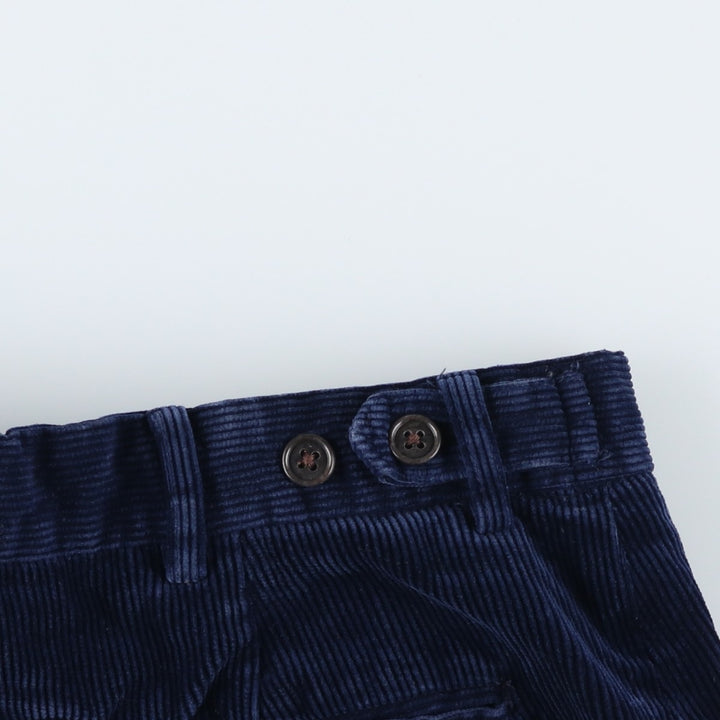 Ralph Lauren Polo by Ralph Lauren Men's Corduroy Pants, Size W34 cotton navy blue type Vintage Second Hand
