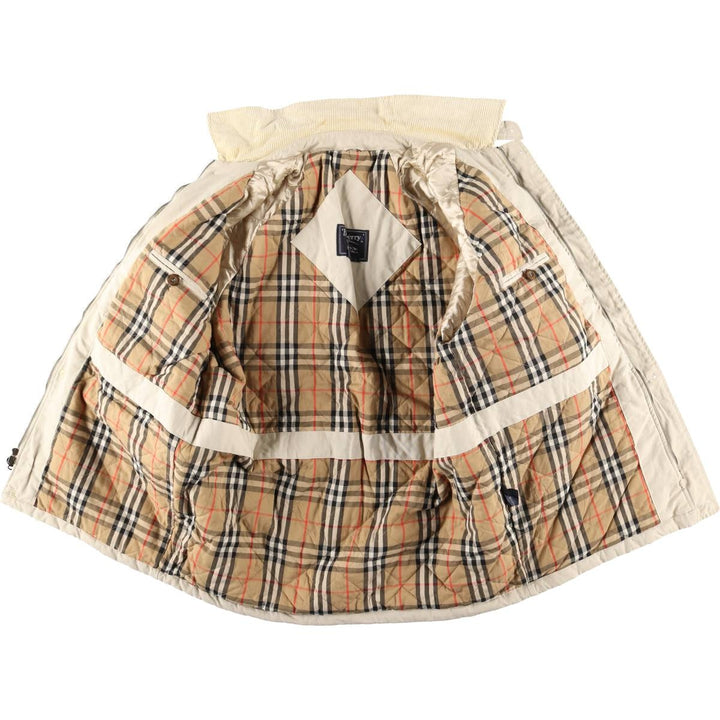 Burberry's London Duck Hunting Jacket, Men's Size L (Special Price) cotton ivory Vintage Second Hand