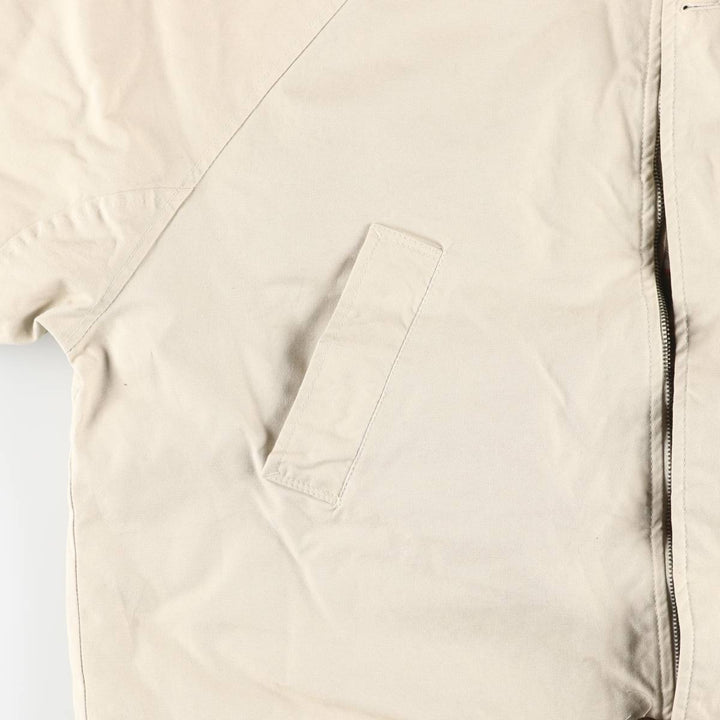 Burberry's London Duck Hunting Jacket, Men's Size L (Special Price) cotton ivory Vintage Second Hand