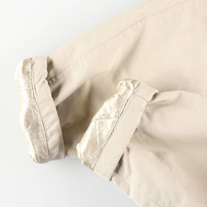 Burberry's London Duck Hunting Jacket, Men's Size L (Special Price) cotton ivory Vintage Second Hand