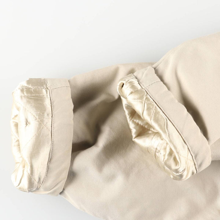 Burberry's London Duck Hunting Jacket, Men's Size L (Special Price) cotton ivory Vintage Second Hand