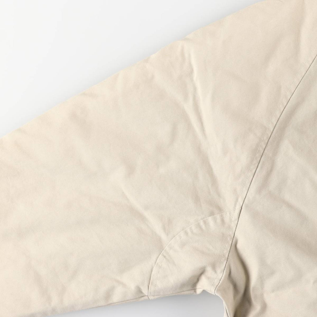 Burberry's London Duck Hunting Jacket, Men's Size L (Special Price) cotton ivory Vintage Second Hand