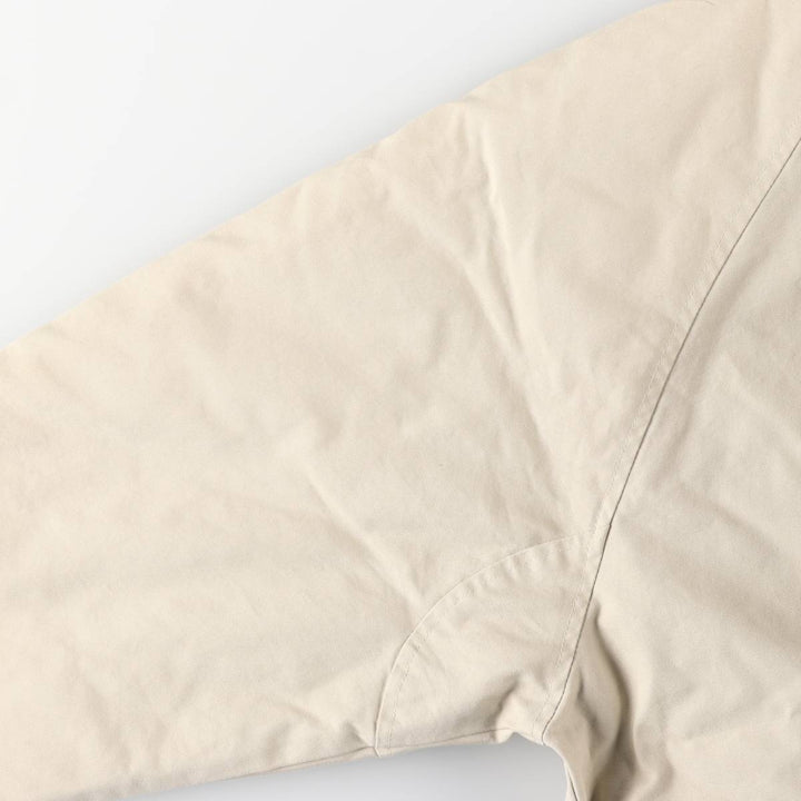Burberry's London Duck Hunting Jacket, Men's Size L (Special Price) cotton ivory Vintage Second Hand