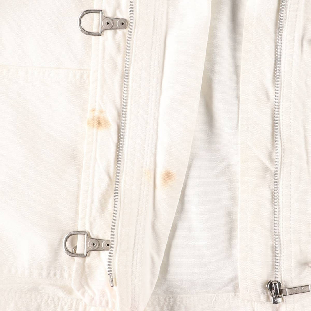 Ralph Lauren LAUREN Fireman Jacket, Women's M size cotton white type Vintage Second Hand