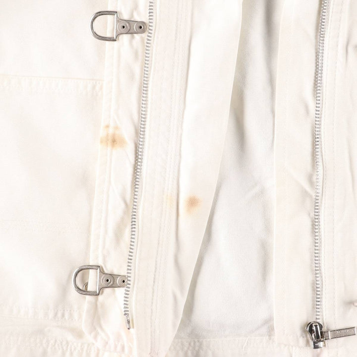 Ralph Lauren LAUREN Fireman Jacket, Women's M size cotton white type Vintage Second Hand