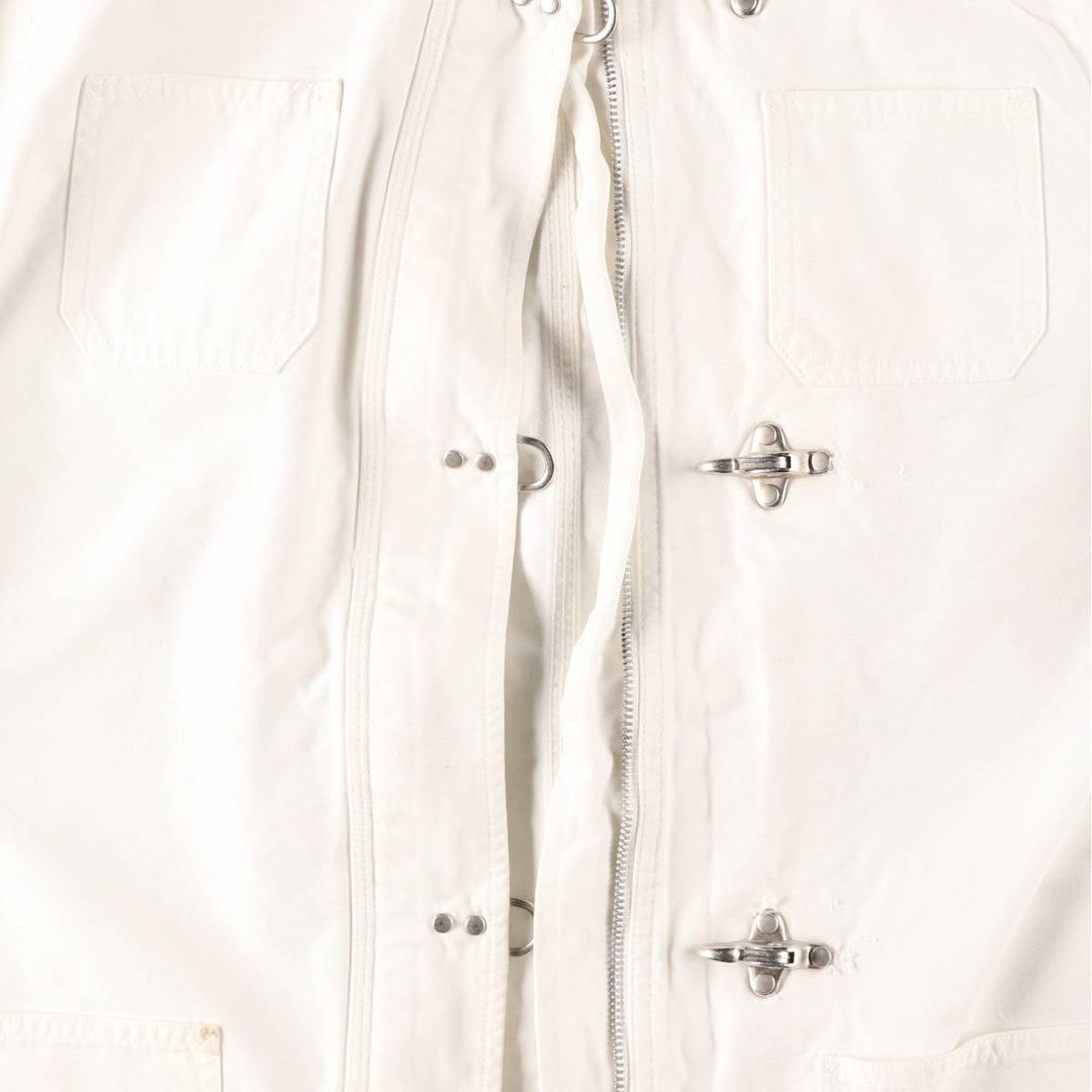 Ralph Lauren LAUREN Fireman Jacket, Women's M size cotton white type Vintage Second Hand