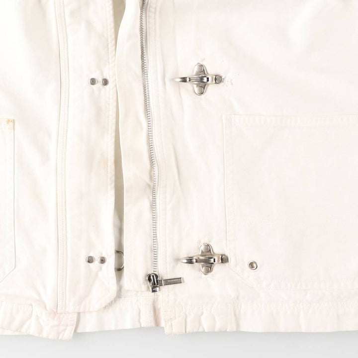 Ralph Lauren LAUREN Fireman Jacket, Women's M size cotton white type Vintage Second Hand