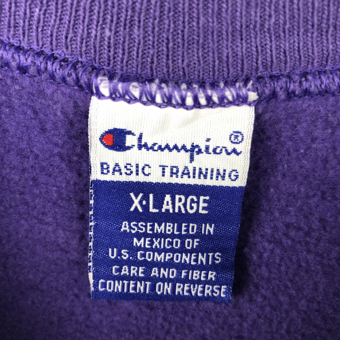 Champion 1996 Rose Bowl College Sweatshirt, Men's, Size XL, Vintage cotton purple type Vintage Second Hand