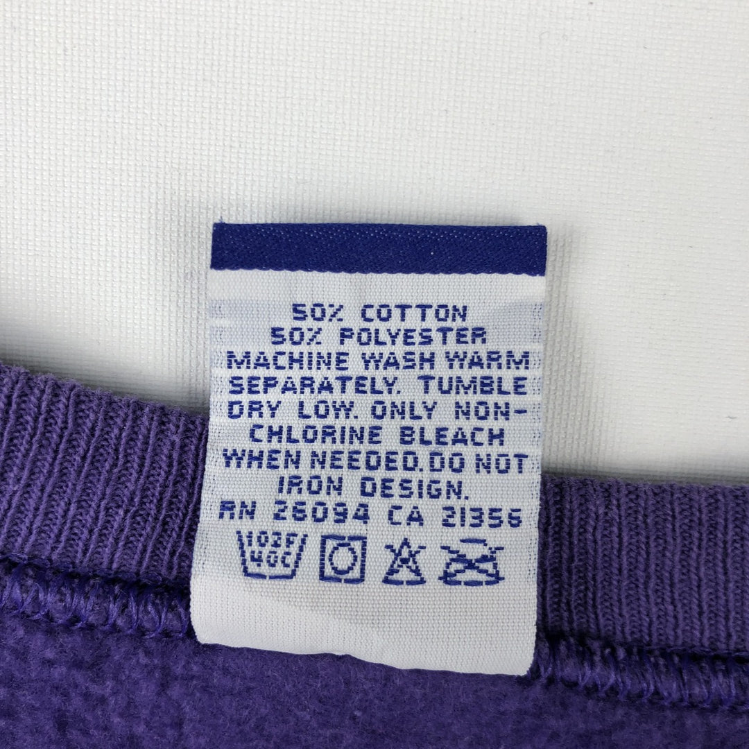 Champion 1996 Rose Bowl College Sweatshirt, Men's, Size XL, Vintage cotton purple type Vintage Second Hand