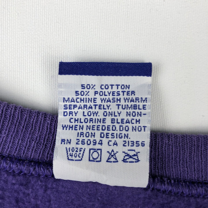 Champion 1996 Rose Bowl College Sweatshirt, Men's, Size XL, Vintage cotton purple type Vintage Second Hand