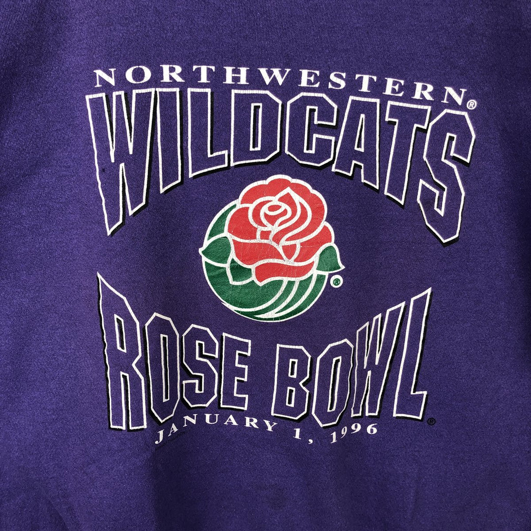 Champion 1996 Rose Bowl College Sweatshirt, Men's, Size XL, Vintage cotton purple type Vintage Second Hand