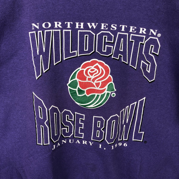 Champion 1996 Rose Bowl College Sweatshirt, Men's, Size XL, Vintage cotton purple type Vintage Second Hand