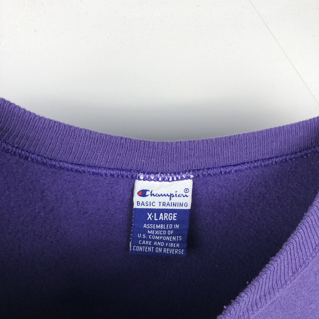 Champion 1996 Rose Bowl College Sweatshirt, Men's, Size XL, Vintage cotton purple type Vintage Second Hand