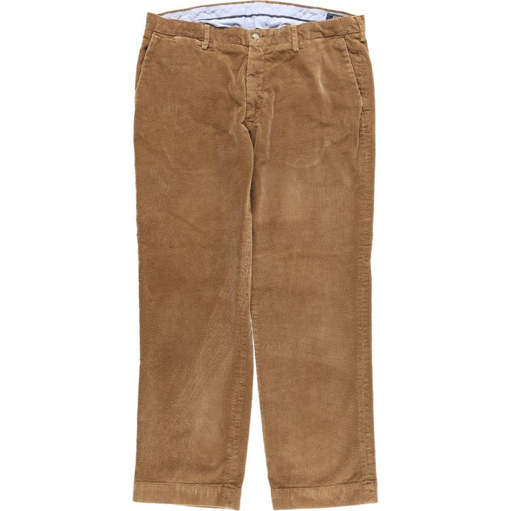 Ralph Lauren POLO RALPH LAUREN CLASSIC FIT corduroy pants, men's size W35 cotton beige type brown Vintage Second Hand