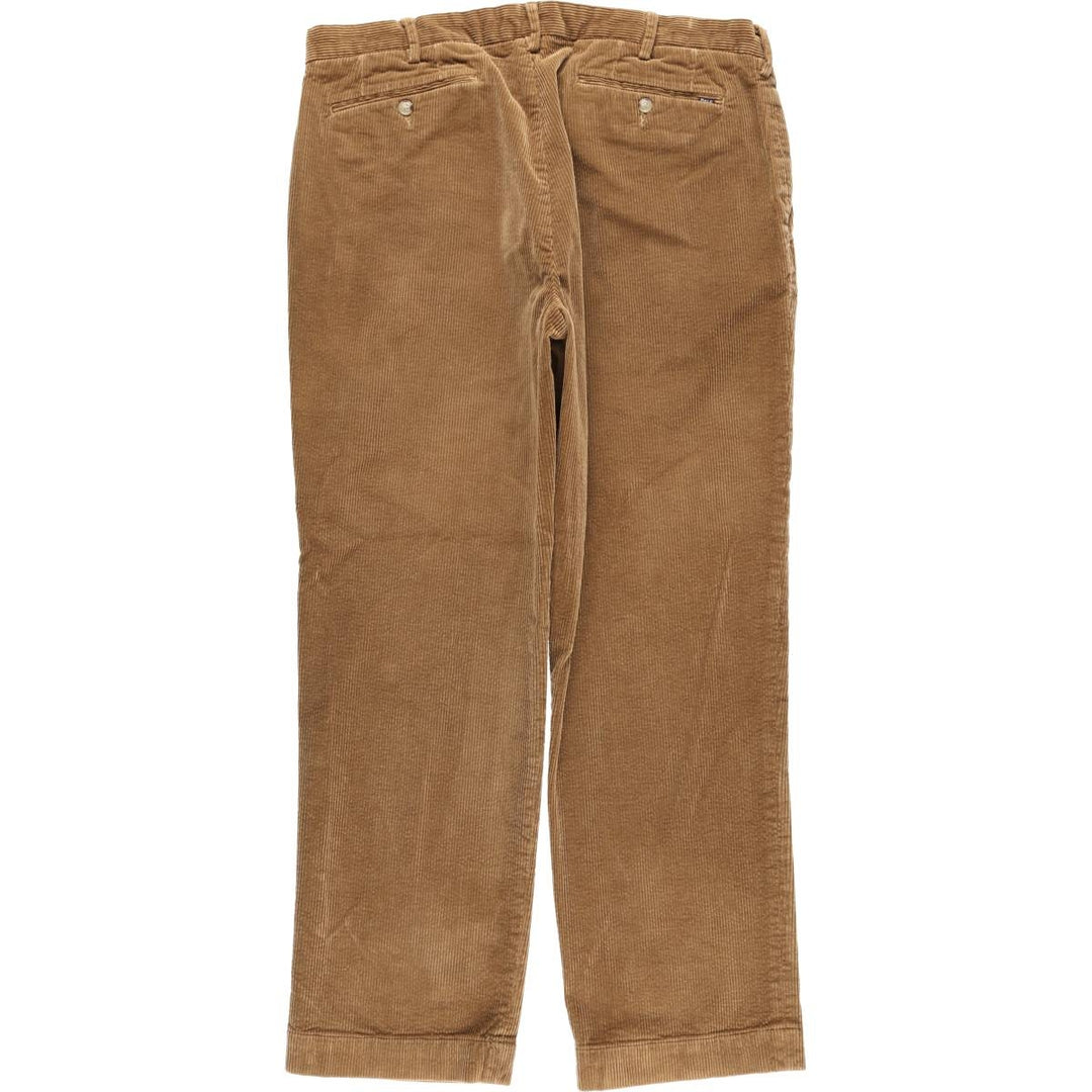 Ralph Lauren POLO RALPH LAUREN CLASSIC FIT corduroy pants, men's size W35 cotton beige type brown Vintage Second Hand
