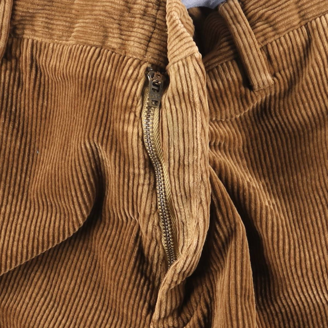 Ralph Lauren POLO RALPH LAUREN CLASSIC FIT corduroy pants, men's size W35 cotton beige type brown Vintage Second Hand