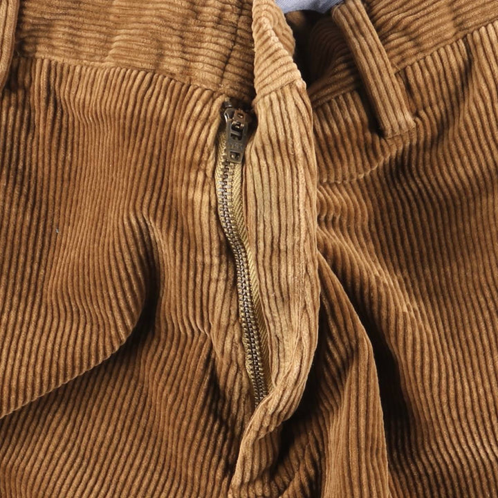 Ralph Lauren POLO RALPH LAUREN CLASSIC FIT corduroy pants, men's size W35 cotton beige type brown Vintage Second Hand
