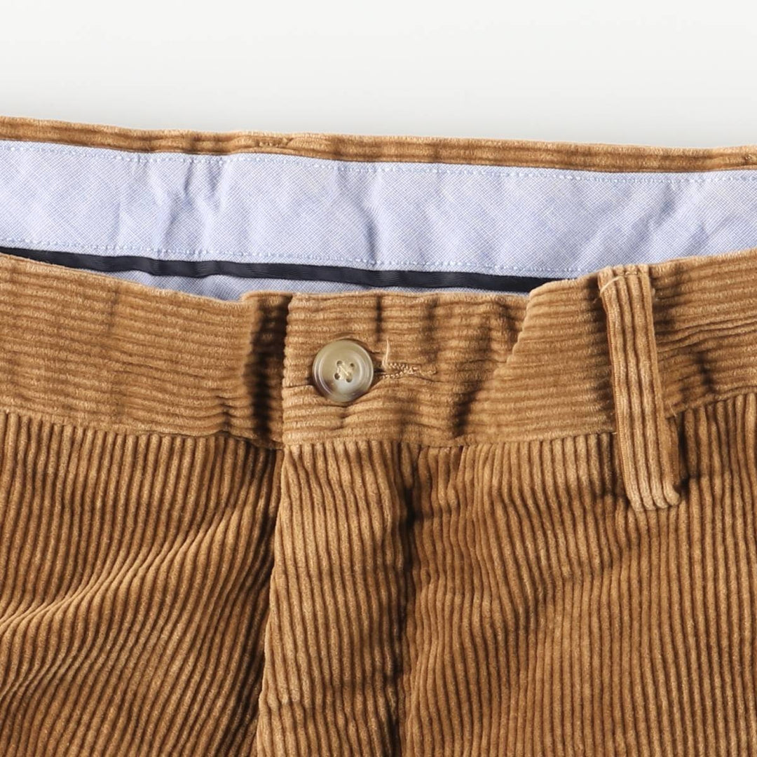 Ralph Lauren POLO RALPH LAUREN CLASSIC FIT corduroy pants, men's size W35 cotton beige type brown Vintage Second Hand