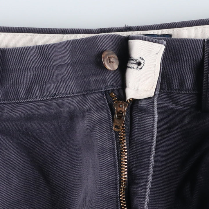 Ralph Lauren POLO by Ralph Lauren ANDREW PANT Two-pleat Chino Pants Men's Size W37 cotton navy blue type Vintage Second Hand