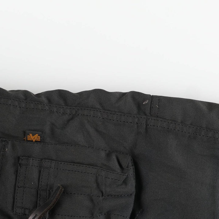 Special Price: Alpha N-3B Type Padded Military Flight Jacket, Men's Size Medium Nylon black type Vintage Second Hand