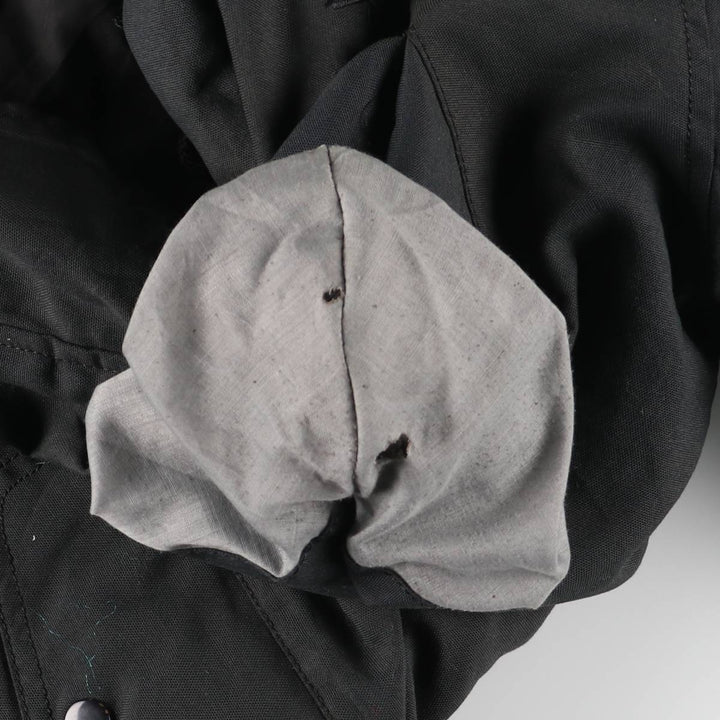 Special Price: Alpha N-3B Type Padded Military Flight Jacket, Men's Size Medium Nylon black type Vintage Second Hand
